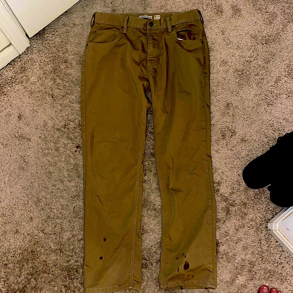Patagonia Men's Performance Twill Jeans 33x30 lightly worn no rips or tears